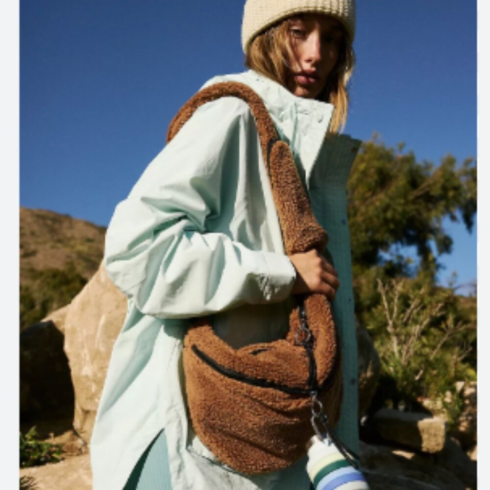 FP Movement Overachiever Sling Bag in Teddy Brown